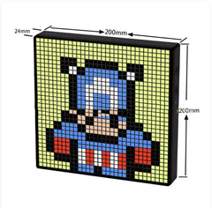 Bluetooth LED Pixel Display Light – Customizable Pixel Art