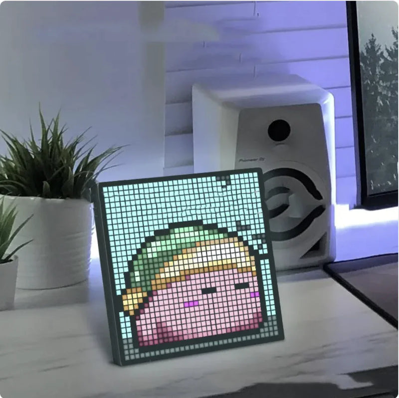 Bluetooth LED Pixel Display Light – Customizable Pixel Art